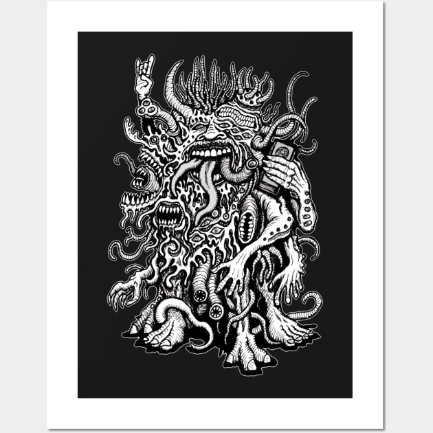 The Dunwich Horror Wall Art by azhmodai